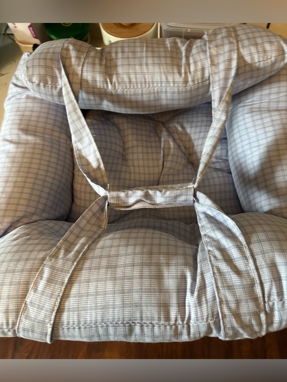 Funnyfuzzy Portable Leisure Outing Pet Bolster Large Dog Car Seat Bed nwot - Picture 3 of 5